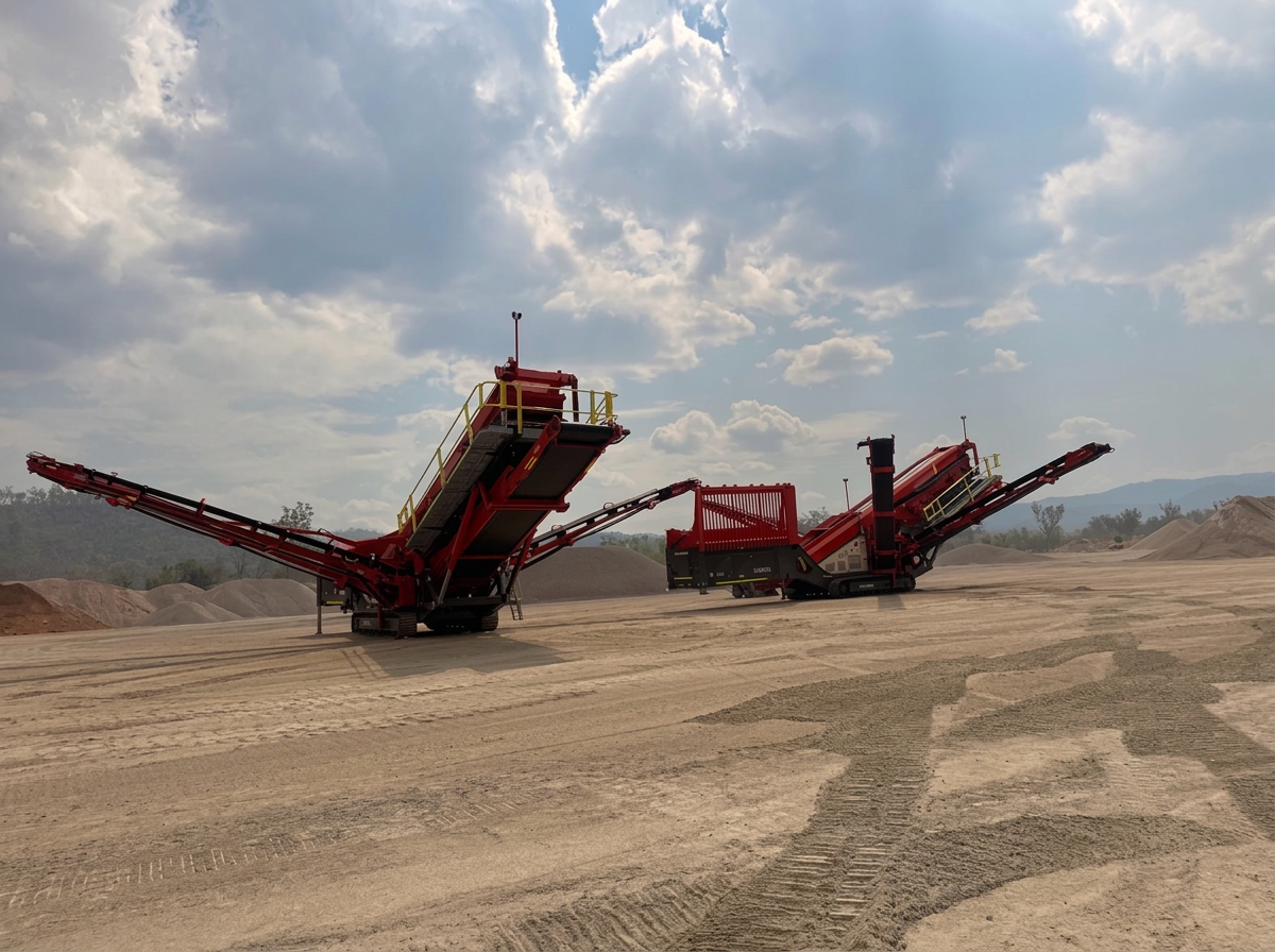 Two Sandvik QA452 screening plants commissioned by Park Plant Solutions